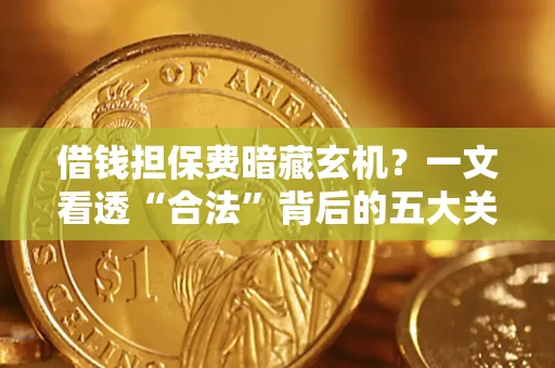 济南借钱担保费暗藏玄机？一文看透“合法”背后的五大关键陷阱