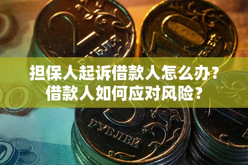 济南担保人起诉借款人怎么办？借款人如何应对风险？