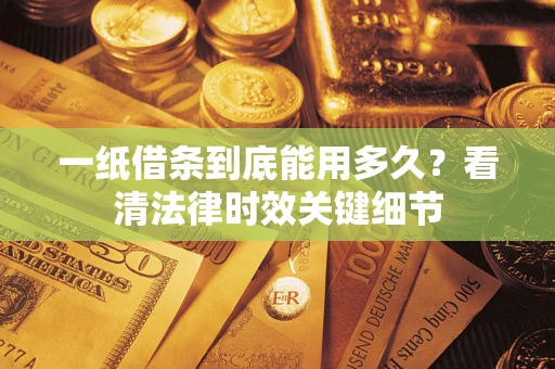 济南一纸借条到底能用多久？看清法律时效关键细节
